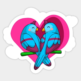 Valentines day when love is real - real love Sticker